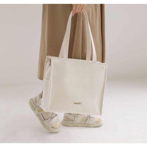 Wadiz x mosh! - Canvas Daily Cooler Bag Online - Image 3