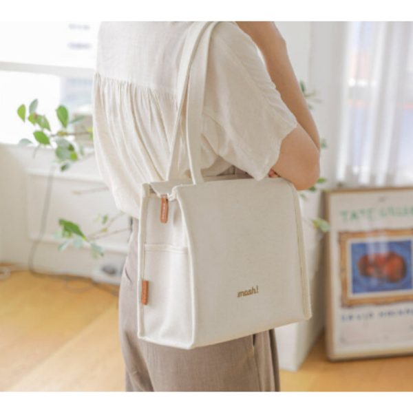 Wadiz x mosh! - Canvas Daily Cooler Bag Online - Image 2