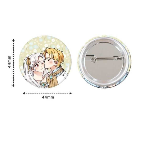 Don’t Look for the Villain Who Left - Round Pin Button Online Sale - Image 3